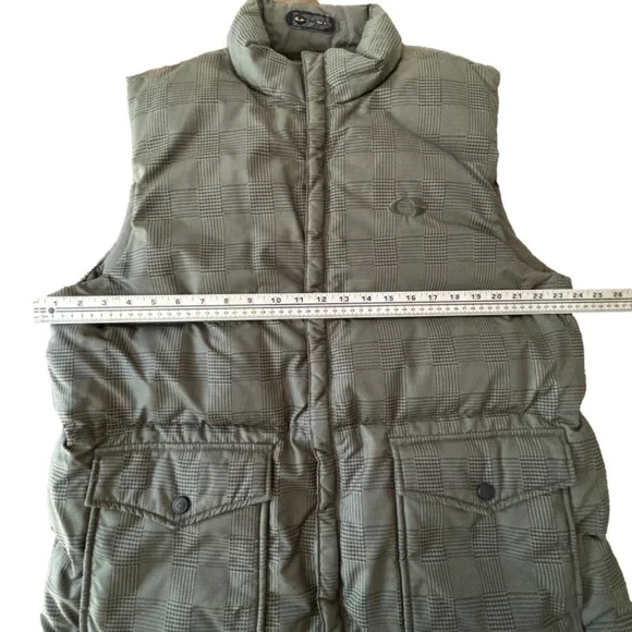 Reversible Gotcha Glacier Men’s down and feather filled winter vest size LG - Picture 10 of 16
